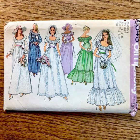 Vintage Other - VTG 70s Bridal/Prom Pattern